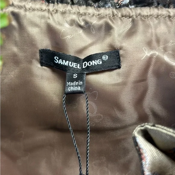 NWT Samuel Dong Jacquard Bubble dress - Picture 11 of 11